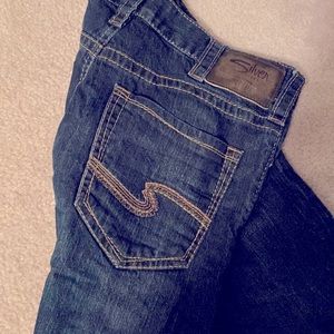 Mens Silver Jeans Eddie
